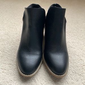 EUC black booties